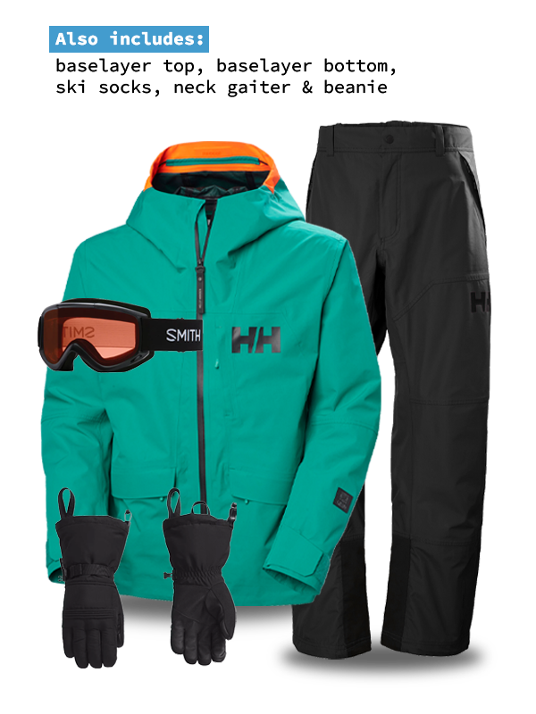 HELLY HANSENスノーボードウェア 上下セット(メンズ用) L ドット柄 HELLY HANSENスノーボードウェア 上下セット(メンズ用) L ドット柄